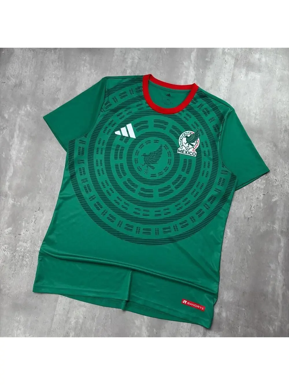 Y2K Green Adidas Mexico National Team 2025 Soccer Jersey